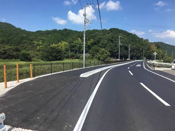 令和６年　八日市五箇荘線補助道路整備工事・メイン５
